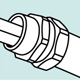 Kabelschutz Icon