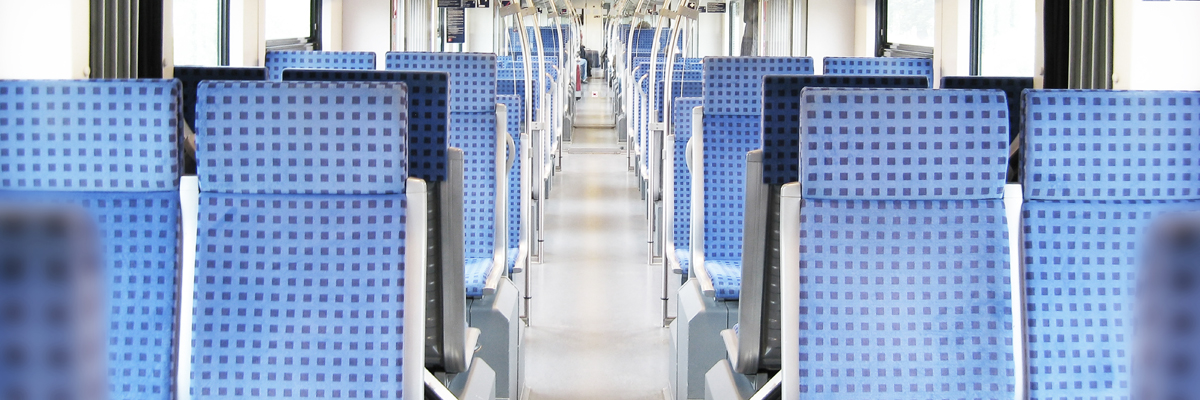 Schienenfahrzeug Innenraum