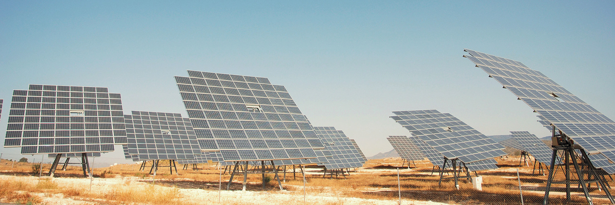 Kennzeichnung für Solarparks