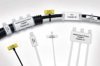 Kennzeichnungskabelbinder und -platten