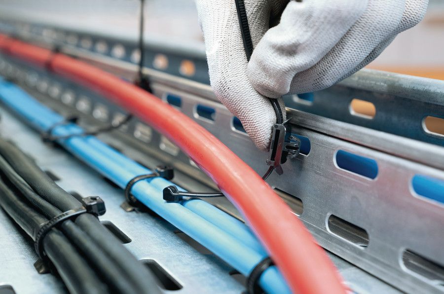 Push-in-Halterungen in der Anwendung