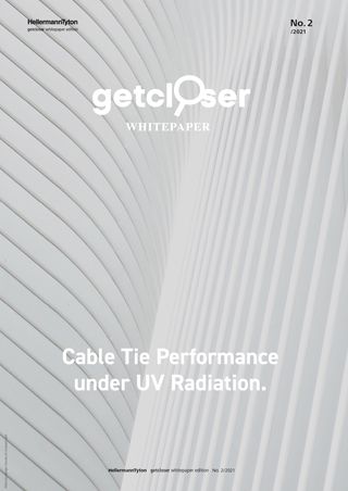 Der Einfluss von UV-Strahlung auf die Leistungsfähigkeit von Kabelbindern