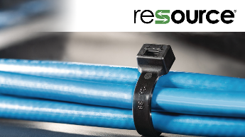 Kabelbinder hergestellt aus recyceltem Kunststoff
