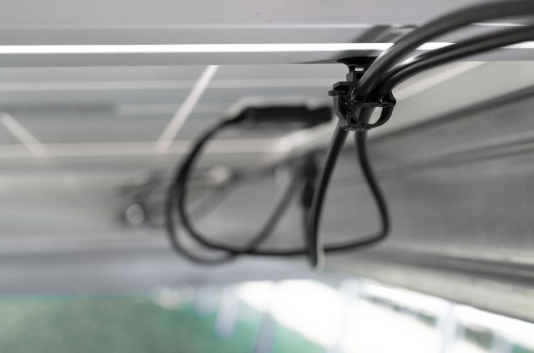 PV Kabel verlegen