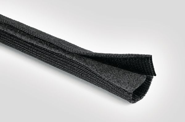 Widerverschließbarer Gewebeschutzschlauch mit Klettverschluss