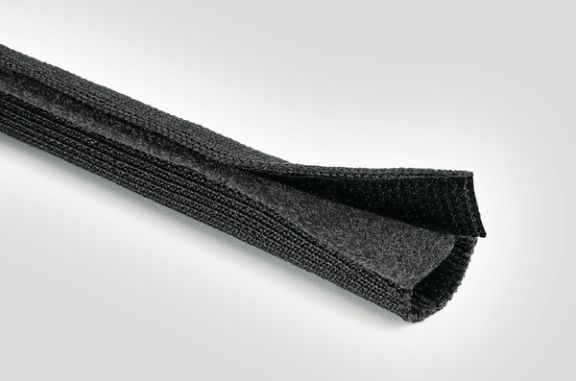 Widerverschließbarer Gewebeschutzschlauch mit Klettverschluss
