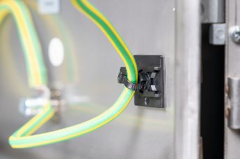 Drehbarer Klebesockel Kabelbündel Swivel Mount