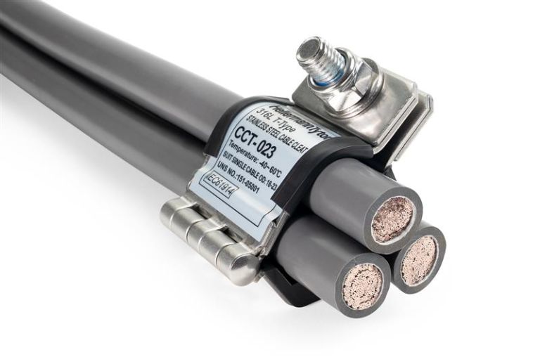 IEC 61914 Kabelklemmen für Dreierbündel