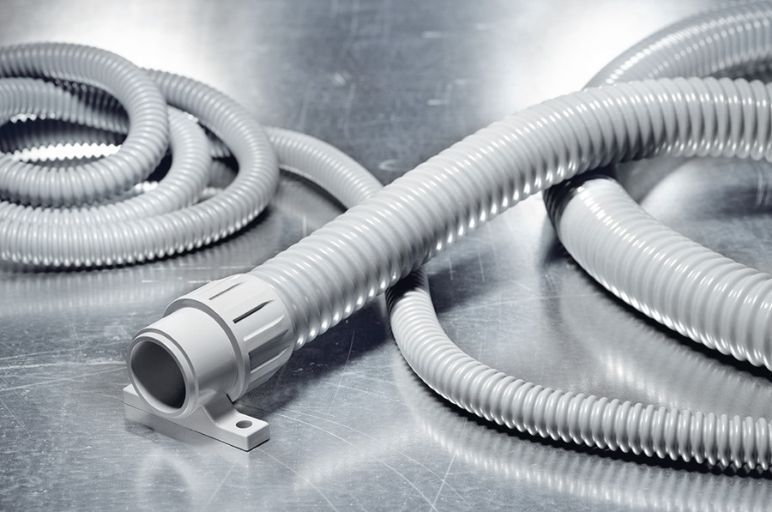 Spiralverstärkte Wellrohre
