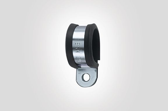Die AFCS Befestigungsschelle dient als zusätzliche Sicherung für Metall-Schutzschläuche.