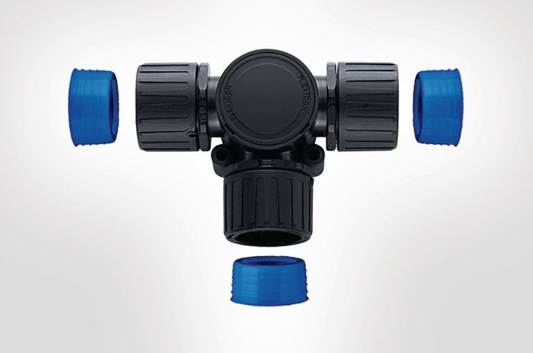 HelaGuard HGL-T, T-Connector with conduit seals.