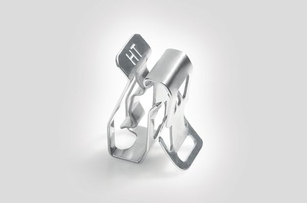 Kantenclip aus Edelstahl