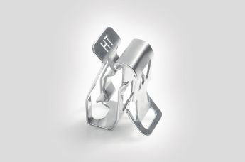 Kantenclip aus Edelstahl
