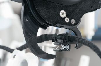 Kantenclip für vollautomatische Abbindevorgänge