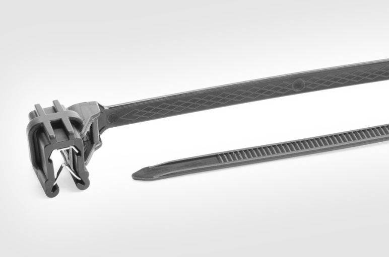 Kantenclip in ergonomischer Form mit reduzierter Montagekraft von nur 30 N