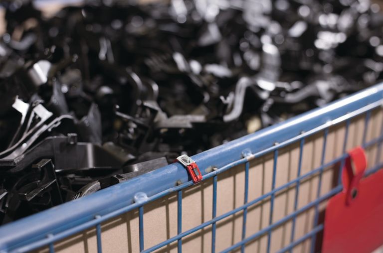 Edelstahlkabelbinder mit RFID-Tags