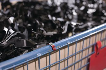 Edelstahlkabelbinder mit RFID-Tags