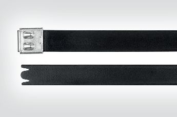 102756    |   alternativ text: Der MBT-FC ist ein beschichteter Edelstahl-Kabelbinder mit glatten Kanten.