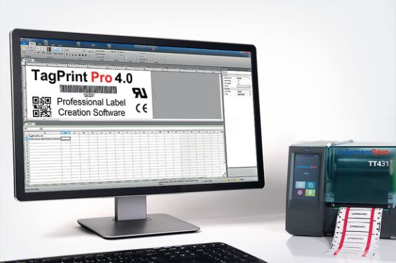 TagPrint Pro Software für Kabeletiketten