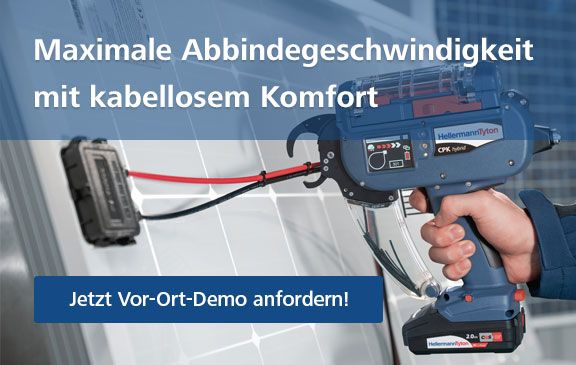 Kabelbindegeschwindigkeit und kabelloser Komfort