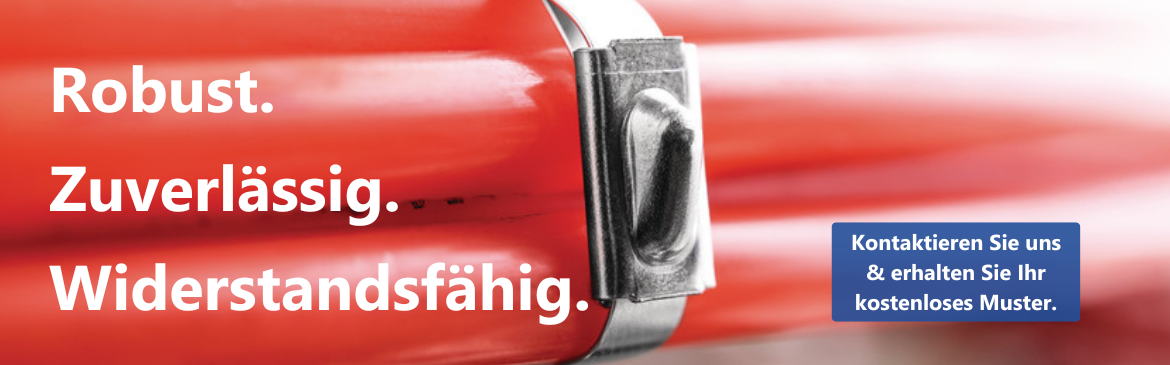 MBT-Metallbinder aus rostfreiem Stahl sind stark und auch bei hohen Temperaturen sehr beständig