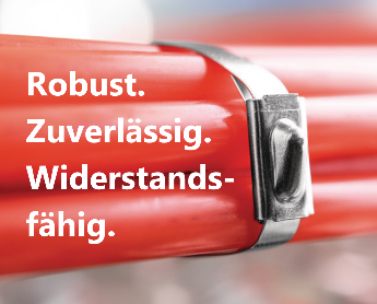MBT-Kabelbinder aus rostfreiem Stahl mit Kugelverschluss
