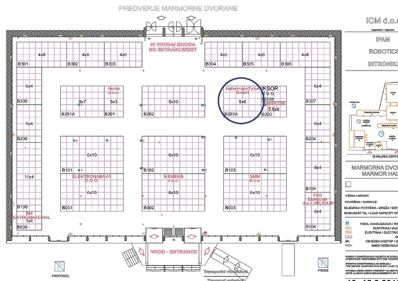 Sie finden uns in Halle B, Stand 203A.