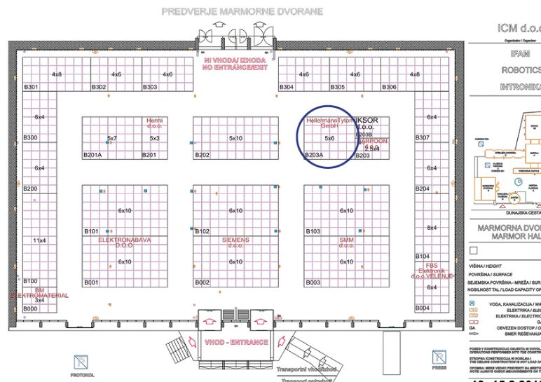 Sie finden uns in Halle B, Stand 203A.
