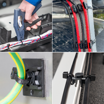 Schneidewerkzeug EVO cut, QwicGrip, Swivel Mount, Dreifach-Kantenclip