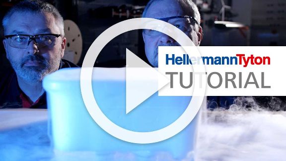 Anleitungsvideo: flexible Warmschrumpfformen für niedrige Temperaturen.