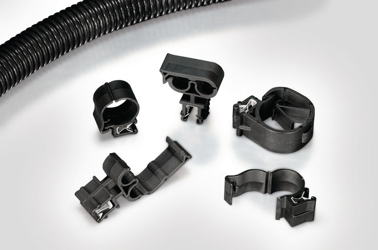 Variantenvielfalt für ein- und zweiteilige Kantenclips