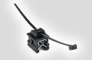 EdgeClip mit Kabelbinder